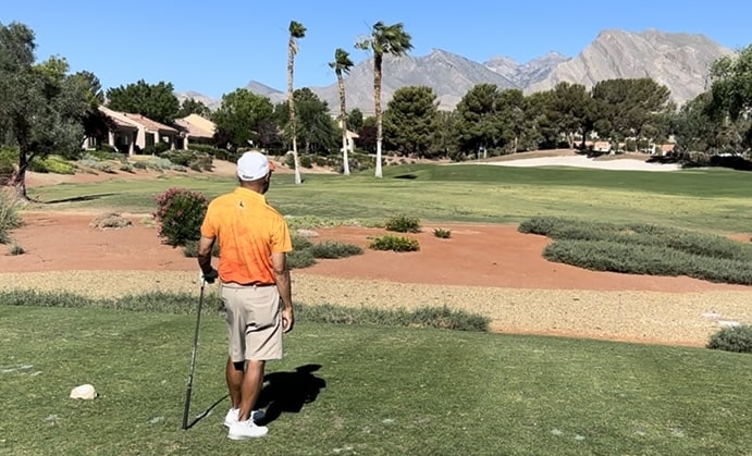 KEA Golf Men's Athletic Fit Golf Shirt "Bloom Fade",color fade orange golf polo with floral pattern