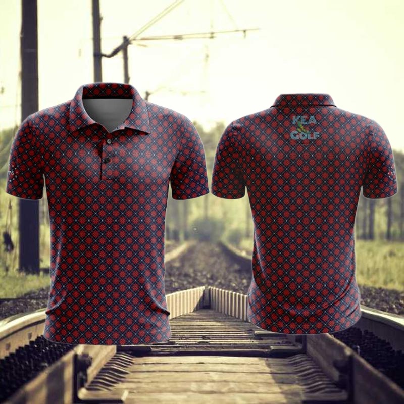 Men's Golf Shirt-Polo-Top