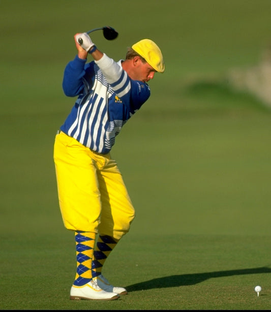 Payne Stewart rocking men's golf attire like only he can