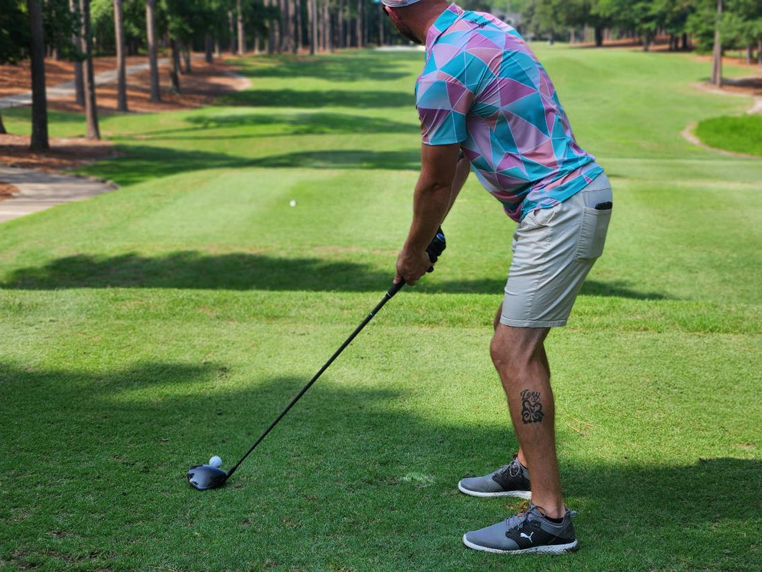 Pink Golf Shirt from KEA Golf Apparel