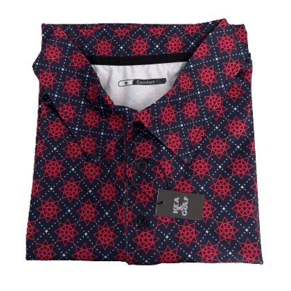 Red, White, and blue golf shirt. patriotic golf shirt. american golf polo. red golf shirt, blue golf polo. 